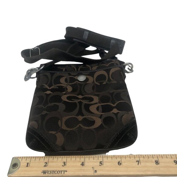 COACH OPTIC SIGNATURE SWINGPACK 10148 CROSSBODY